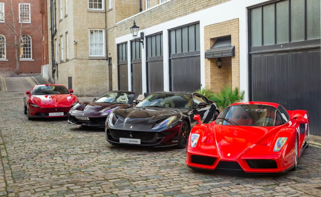 سيارات الأثرياء العرب في لندن